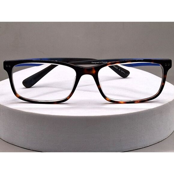 In Style Eyeglasses ISBM 03 Men Black Full Rim Plastic Eyewear Glasses Frames - Picture 1 of 16